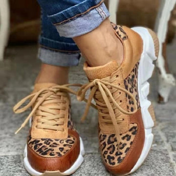 Leopard Pattern Sneakers