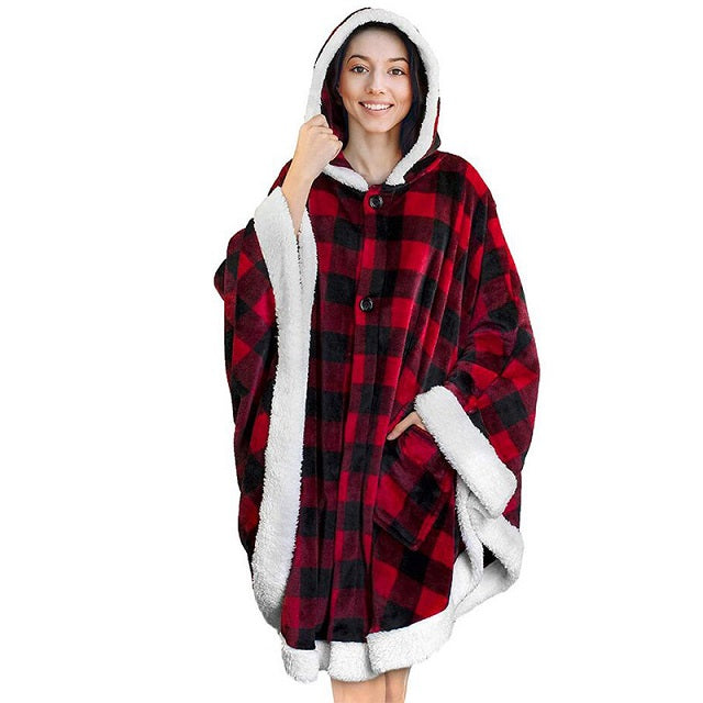 Poncho Hoodie Blanket