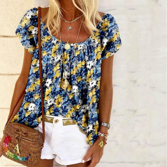 Casual Floral T-Shirt