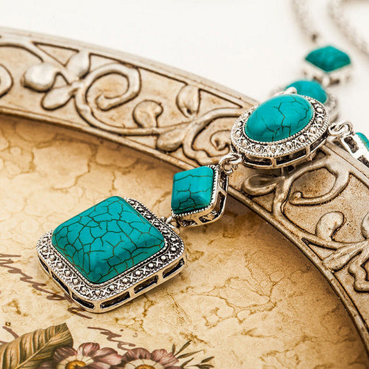 Vintage Bohemian Pendant Necklace