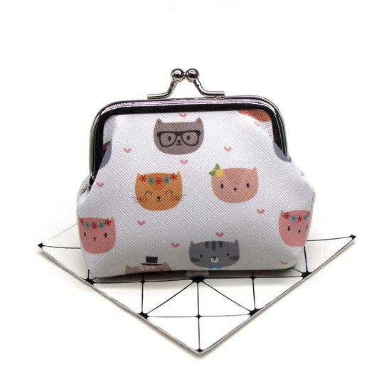 Cartoon Cat Coin Purse