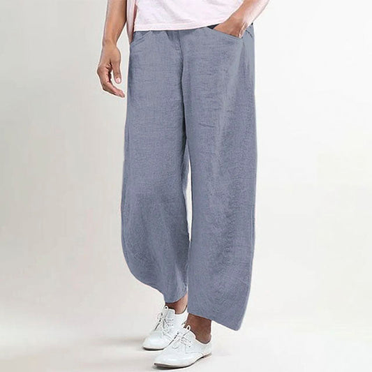 Casual Solid Color Pants