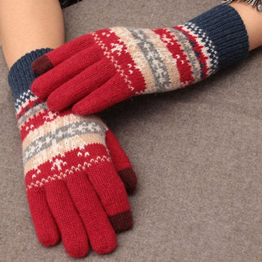 Warm Knitted Gloves