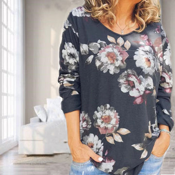 Casual Floral Print T-Shirt