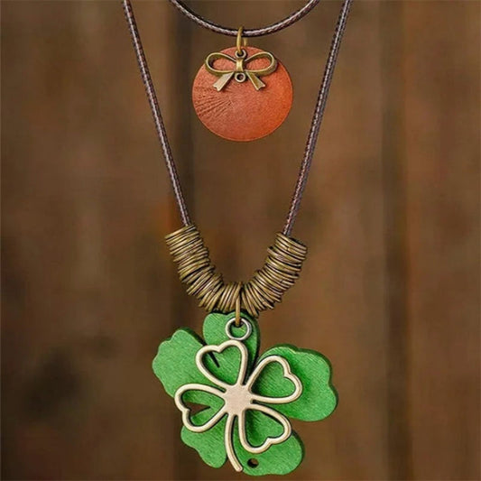 Four Leaf Clover Pendant Necklace