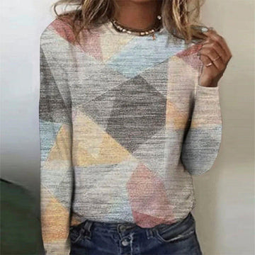 Casual Geometric Print T-Shirt