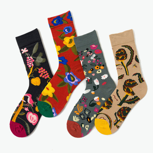 Vintage Casual Socks