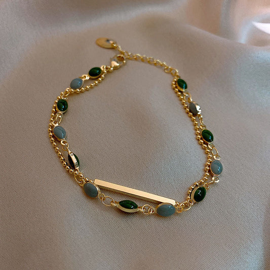 Vintage Double Layer Bracelet