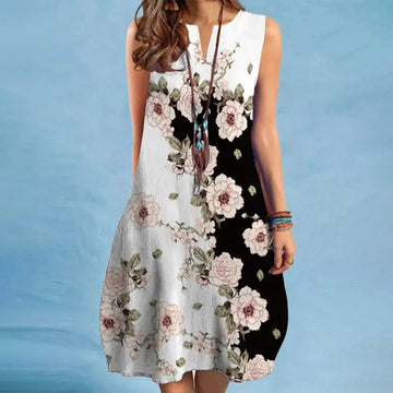 Floral Print Casual Dress