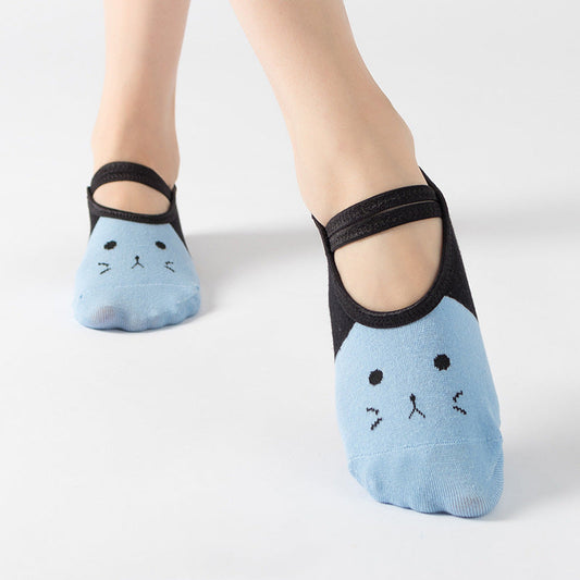 Cat Print Non-Slip Socks