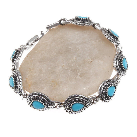 Vintage Water Drop Stone Bracelet