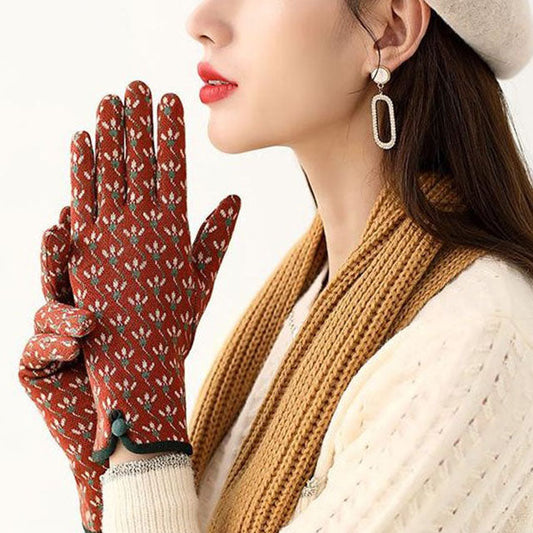 Warm Knitted Gloves