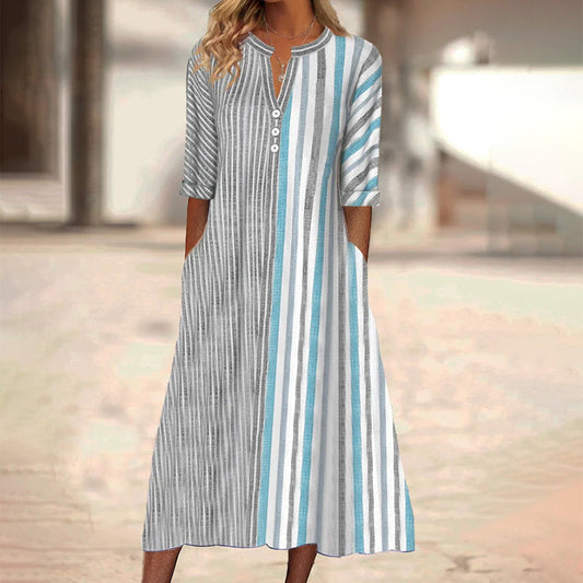 Casual Striped Dress