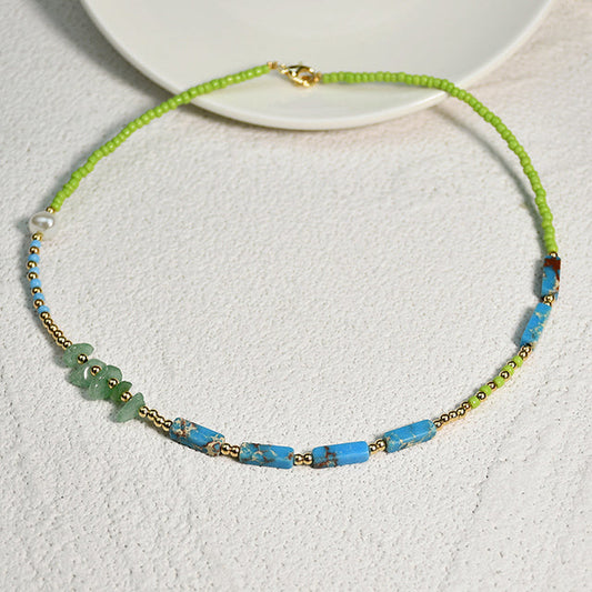 Bohemian Beaded Necklace