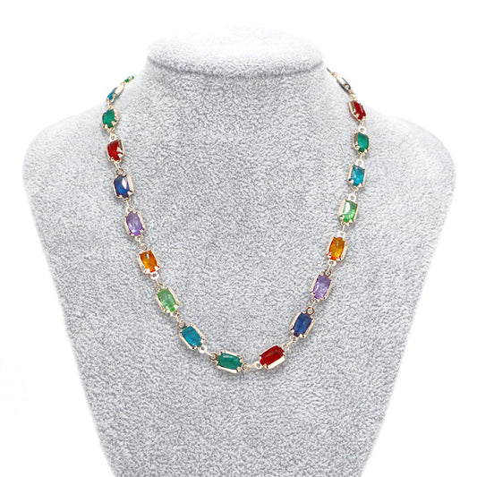 Vintage Colorful Necklace