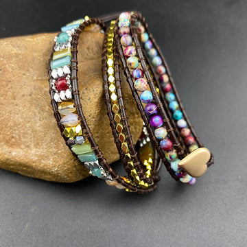 Vintage Boho Beaded Bracelet