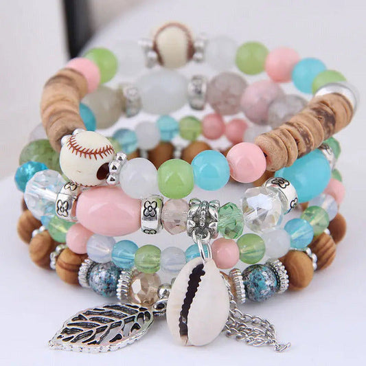 Bohemian Shell Bracelet