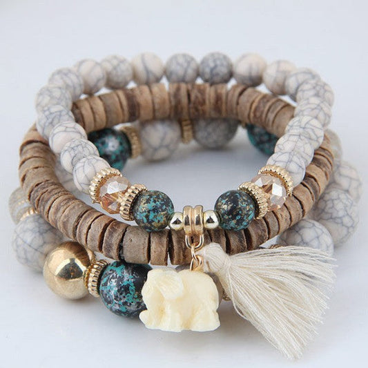 Bohemian Fringed Bracelet