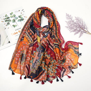 Vintage Ethnic Style Scarf