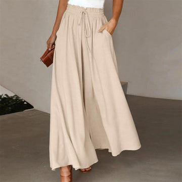 Casual Wide Leg Trousers