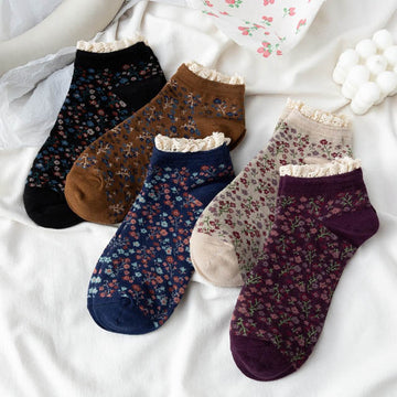 Vintage Floral Socks