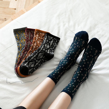 Vintage Casual Socks