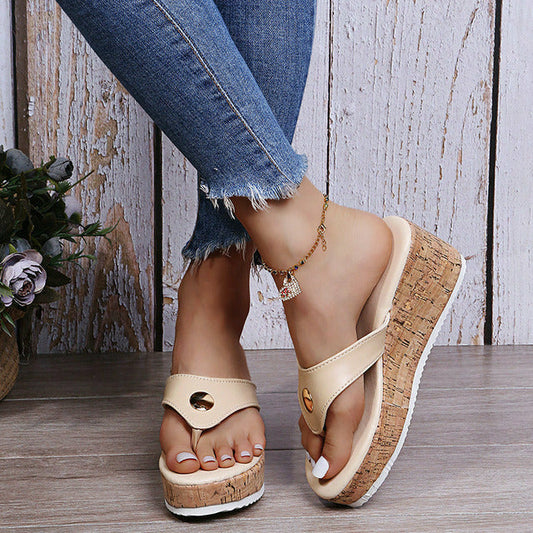 Casual Platform Slippers