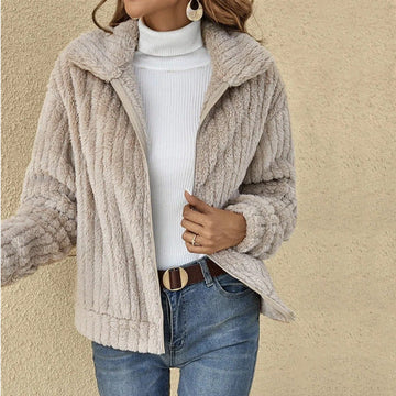 Casual Warm Plush Coat