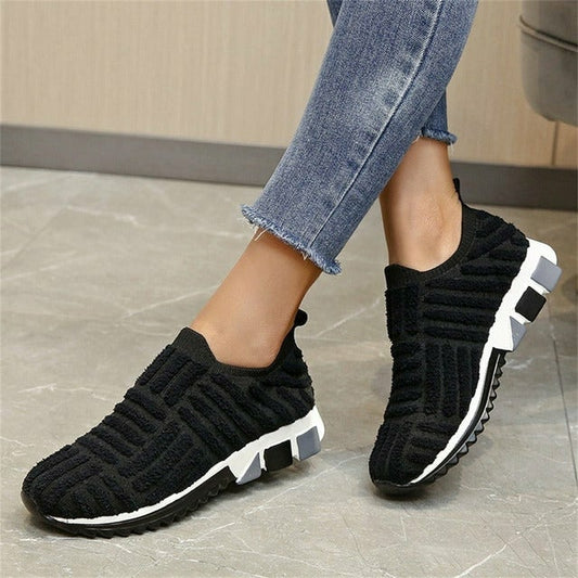 Casual Solid Breathable Sneakers