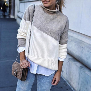 Fashion Casual Knitted Pullover